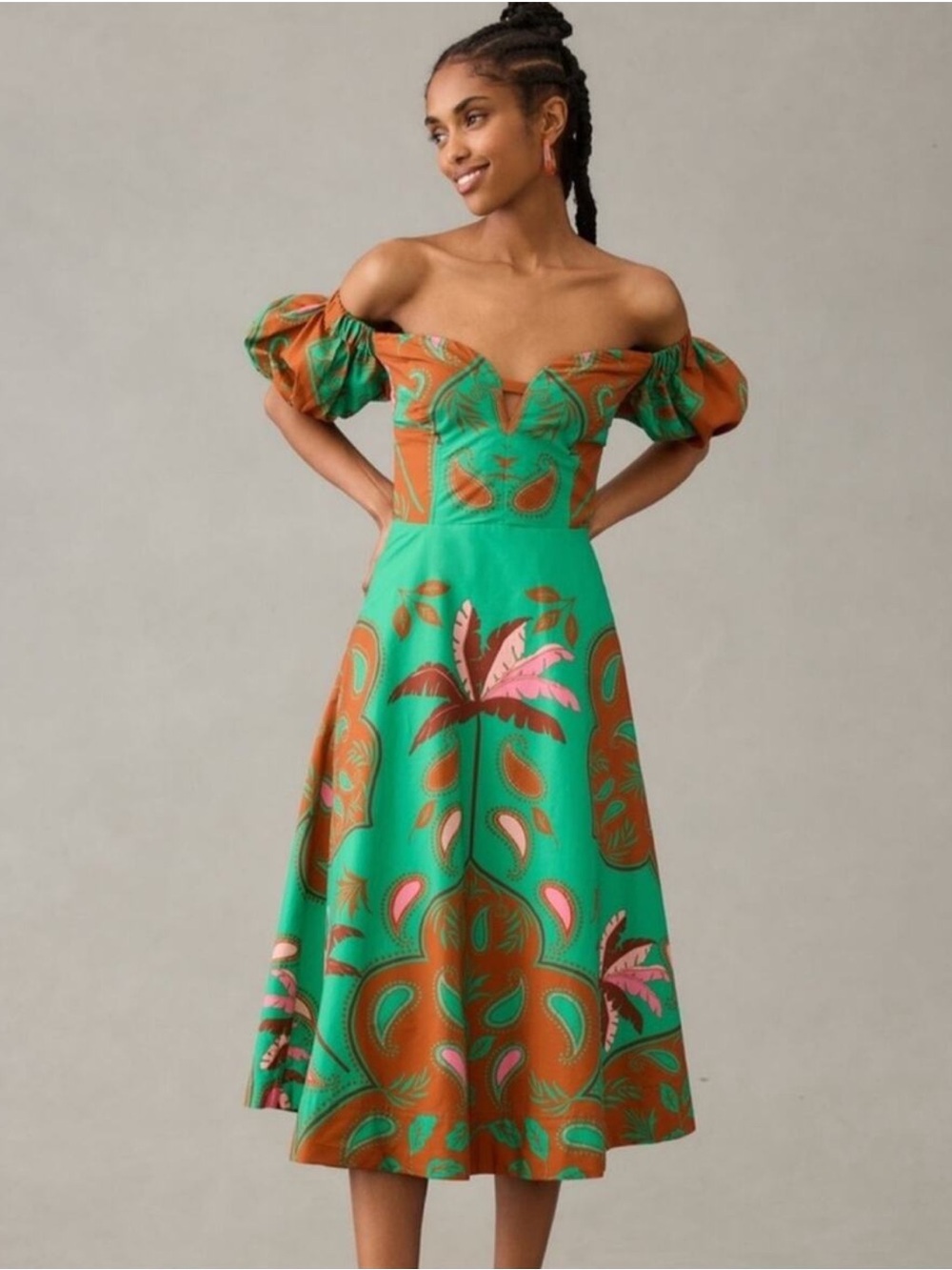 NWT Anthropologie Maeve Off Shoulder Dress Size 0